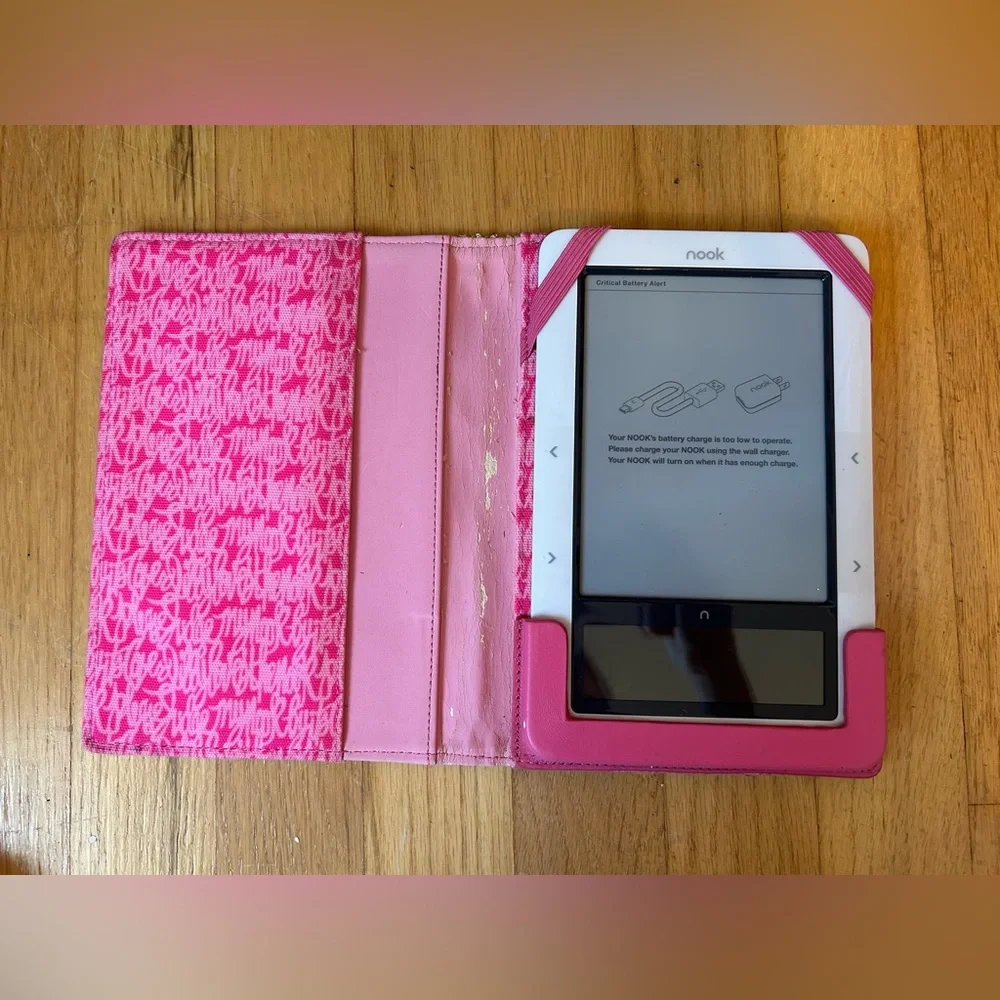 Lilly Pulitzer Pink and Green Floral Nook Case